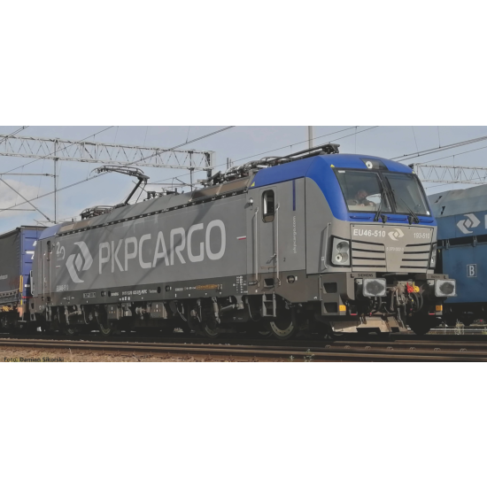Elektrowóz Vectron EU46-510 PKP Cargo, DCC z dźwiękiem PIKO 59393